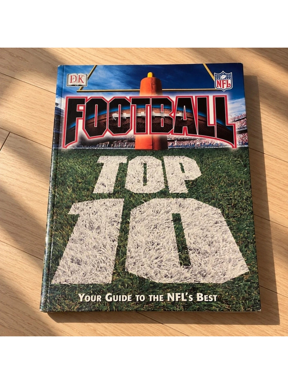 NFL Football Top 10 Matt Marini DK Hardcover Best Players Teams Games Book